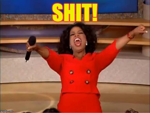 Oprah You Get A Meme | SHIT! | image tagged in memes,oprah you get a | made w/ Imgflip meme maker