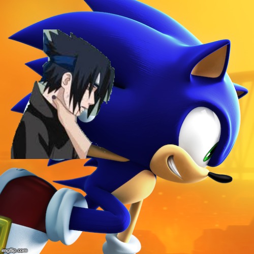 image tagged in memes,anime,sonic | made w/ Imgflip meme maker