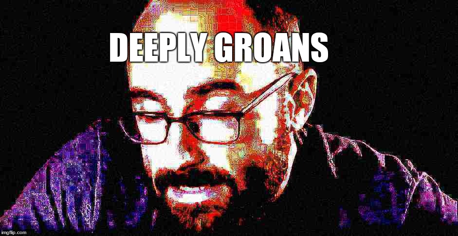 vsouce mickael hiere | DEEPLY GROANS | image tagged in memes,vsauce | made w/ Imgflip meme maker