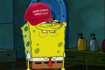 High Quality Covington Spongebob Blank Meme Template