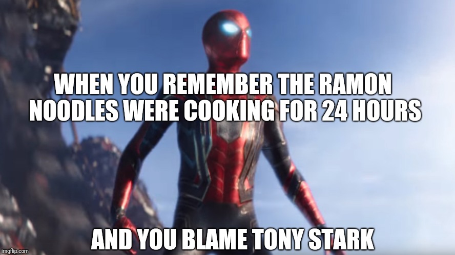 Spider Man infinity war meme - Imgflip