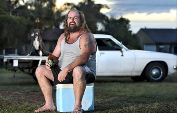 Aussie bogan Blank Meme Template