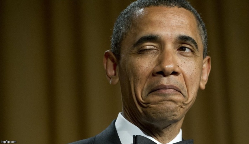 obama-wink | . | image tagged in obama-wink | made w/ Imgflip meme maker