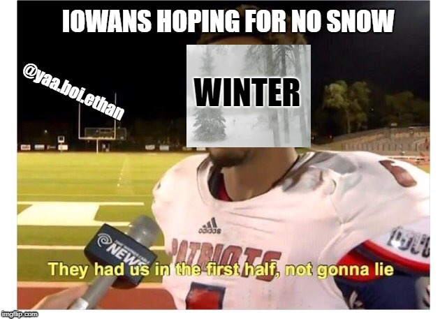 They Got Us In The First Half Meme
