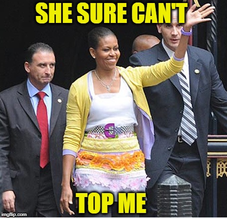 SHE SURE CAN'T TOP ME | made w/ Imgflip meme maker