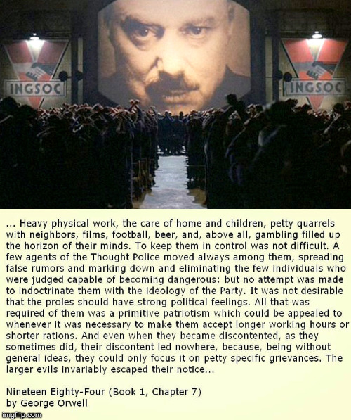 Without General Ideas | image tagged in ingsoc,george orwell,1984,thought police,proles,primitive patriotism | made w/ Imgflip meme maker