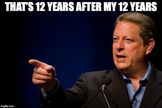 al gore troll | THAT’S 12 YEARS AFTER MY 12 YEARS | image tagged in al gore troll | made w/ Imgflip meme maker