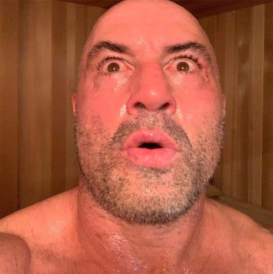 Joe Rogan Sauna Blank Meme Template