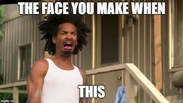 Darnell Eww | THE FACE YOU MAKE WHEN THIS | image tagged in darnell eww | made w/ Imgflip meme maker