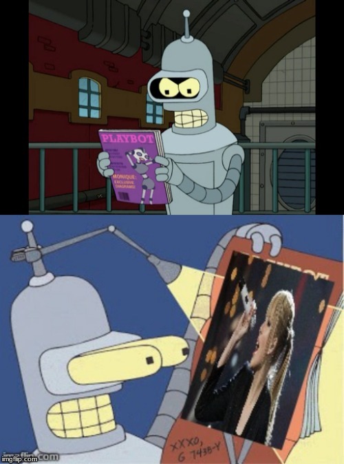 Suggestive bestiality | image tagged in futurama,bender | made w/ Imgflip meme maker