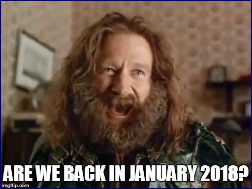 ARE WE BACK IN JANUARY 2018? | made w/ Imgflip meme maker