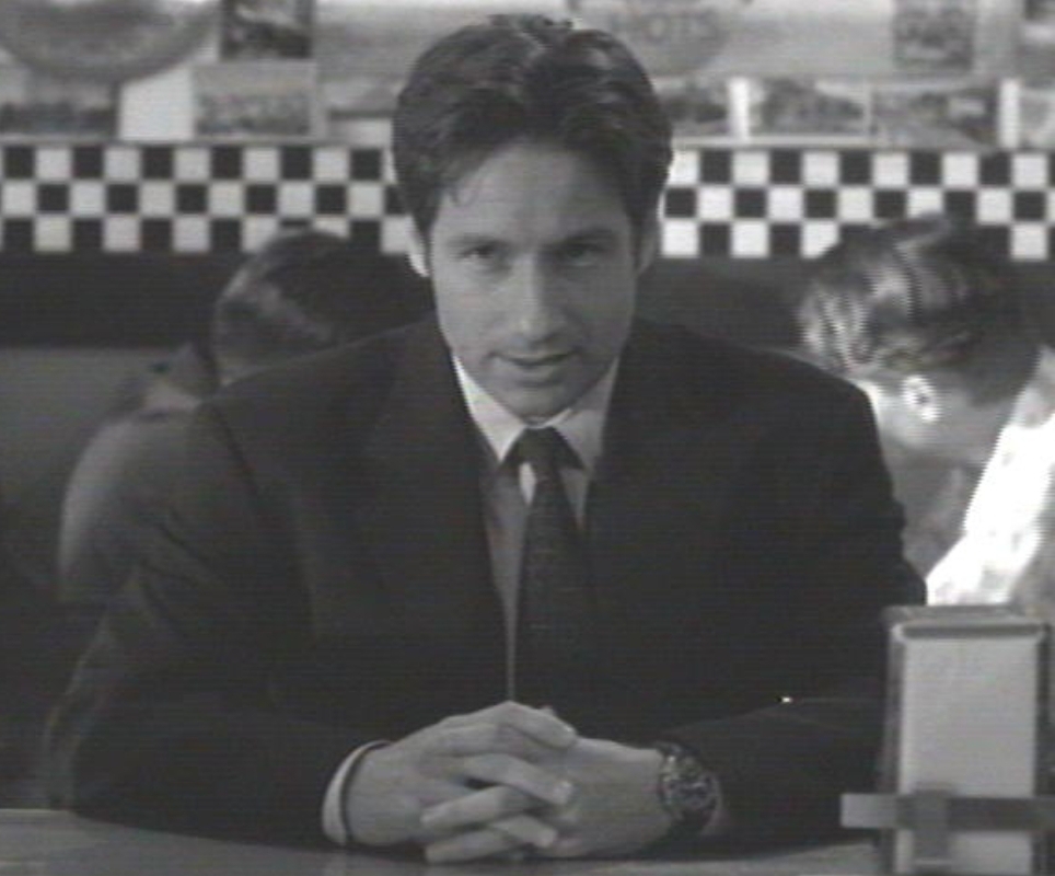 Mulder announcing stuff Blank Meme Template