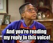 erkel | And you’re reading my reply in this voice! | image tagged in erkel | made w/ Imgflip meme maker