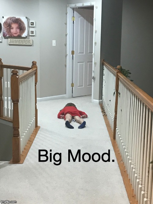 Big Mood. | image tagged in kid mood | made w/ Imgflip meme maker