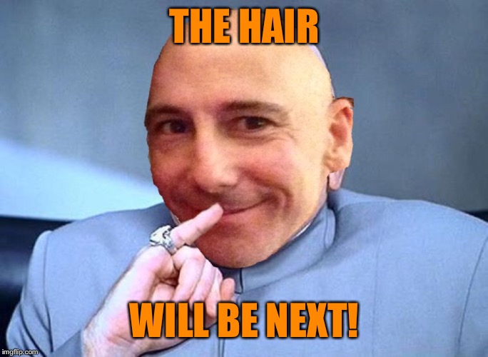 THE HAIR WILL BE NEXT! | made w/ Imgflip meme maker