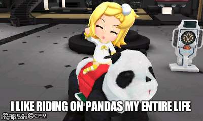 I LIKE RIDING ON PANDAS MY ENTIRE LIFE | made w/ Imgflip meme maker