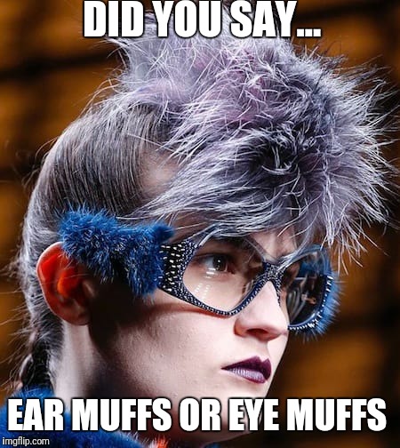 DID YOU SAY... EAR MUFFS OR EYE MUFFS | image tagged in eye muffs,beyondthecomments | made w/ Imgflip meme maker