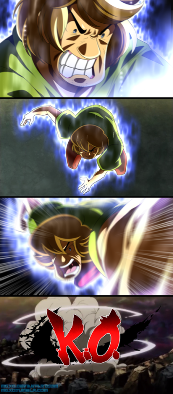 Shaggy Ultra Instinct KO Blank Meme Template