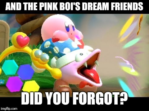 Marx firing his laser  | AND THE PINK BOI'S DREAM FRIENDS DID YOU FORGOT? | image tagged in marx firing his laser | made w/ Imgflip meme maker