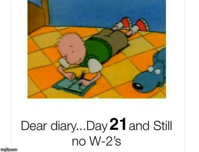 No W2s Blank Meme Template
