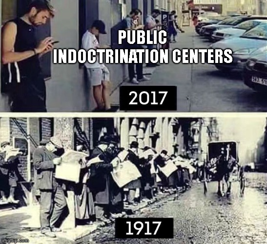 media papers | PUBLIC INDOCTRINATION CENTERS | image tagged in media papers | made w/ Imgflip meme maker