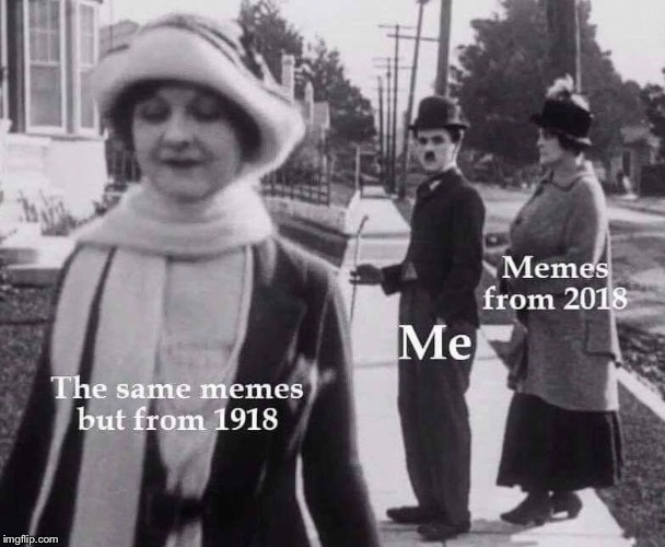 Old Memes | image tagged in ill just wait here | made w/ Imgflip meme maker