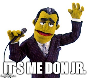 IT'S ME DON JR. | image tagged in donald trump jr | made w/ Imgflip meme maker