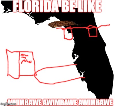 Florida | FLORIDA BE LIKE; AWIMBAWE AWIMBAWE AWIMBAWE | image tagged in florida | made w/ Imgflip meme maker
