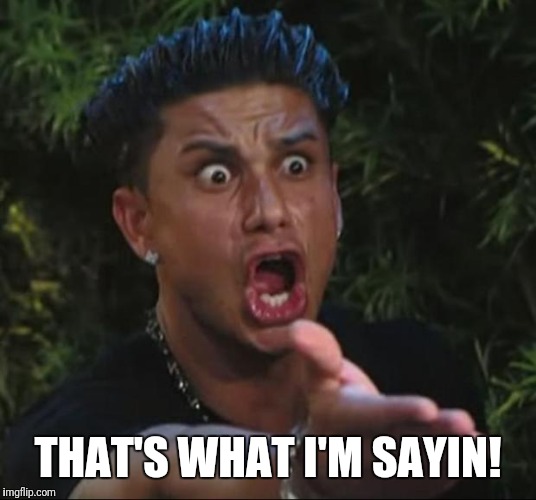 DJ Pauly D Meme | THAT'S WHAT I'M SAYIN! | image tagged in memes,dj pauly d | made w/ Imgflip meme maker