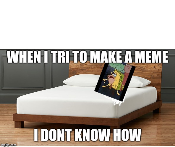 Idk Anymore | WHEN I TRI TO MAKE A MEME; I DONT KNOW HOW | image tagged in that moment when | made w/ Imgflip meme maker