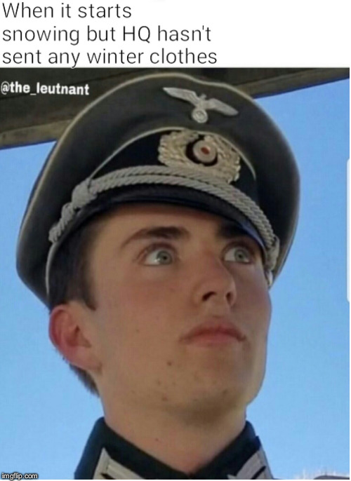Why Germany lost ww2 | image tagged in ww2 us soldier yelling radio,nazi,ww2,winter,russia,germany | made w/ Imgflip meme maker