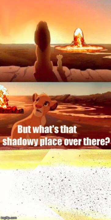 this took me longer than it should have 3: | image tagged in simba,simba shadowy place | made w/ Imgflip meme maker