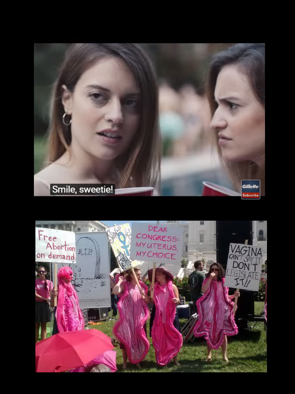 Feminism double standards Blank Meme Template