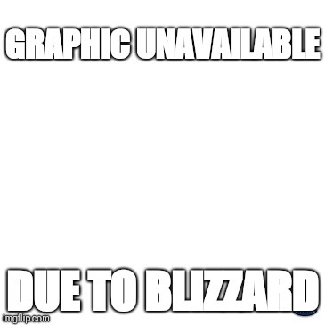 GRAPHIC UNAVAILABLE; DUE TO BLIZZARD | image tagged in white screen | made w/ Imgflip meme maker