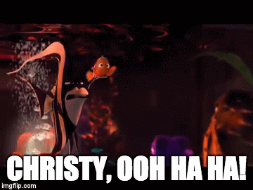 R2R Welcome | CHRISTY, OOH HA HA! | image tagged in gifs | made w/ Imgflip video-to-gif maker