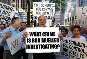 Chuck Sign | WHAT CRIME IS BOB MUELLER INVESTIGATING? | image tagged in chuck sign | made w/ Imgflip meme maker
