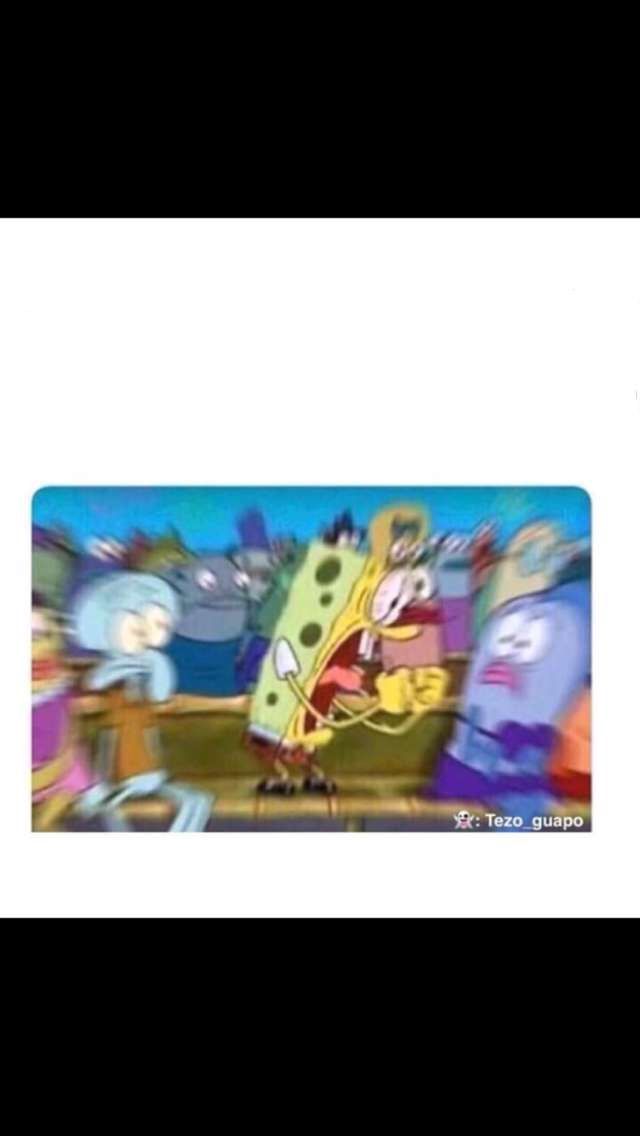 Spongebob yell Blank Meme Template