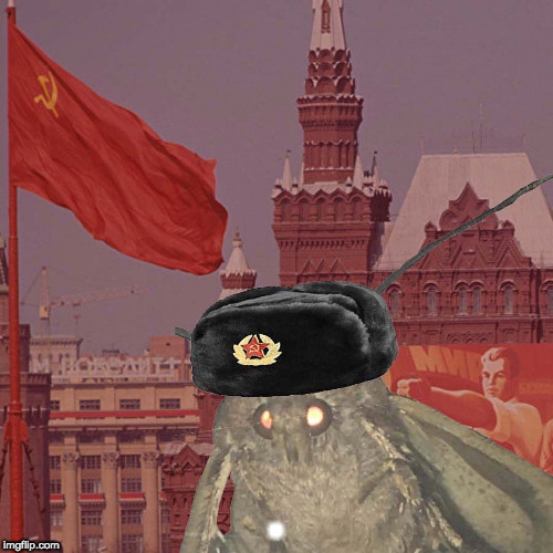 Soviet Moth | . | image tagged in soviet moth | made w/ Imgflip meme maker