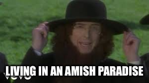 LIVING IN AN AMISH PARADISE | made w/ Imgflip meme maker