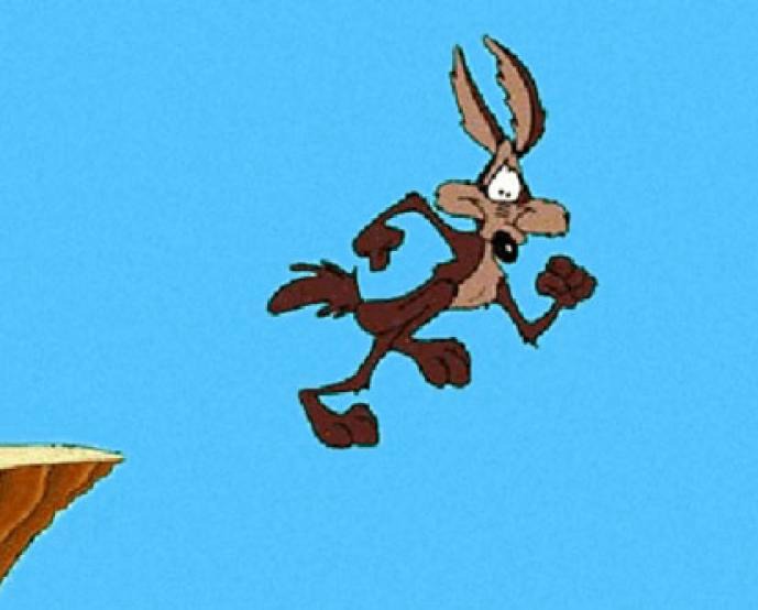 Wile E Coyote Blank Meme Template