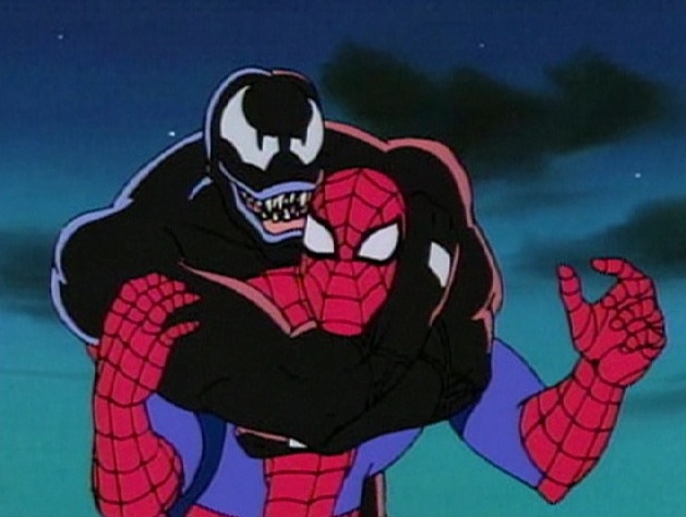 Venom hug Blank Meme Template