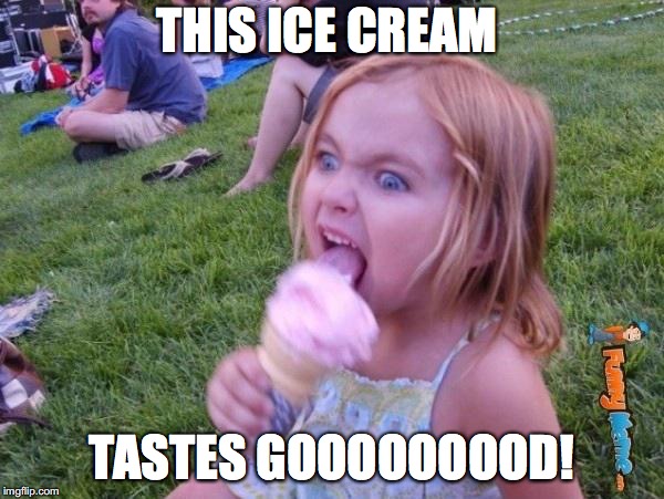This ice cream tastes like your soul | THIS ICE CREAM; TASTES GOOOOOOOOD! | image tagged in this ice cream tastes like your soul | made w/ Imgflip meme maker