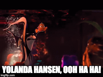 YOLANDA HANSEN, OOH HA HA! | image tagged in gifs | made w/ Imgflip video-to-gif maker