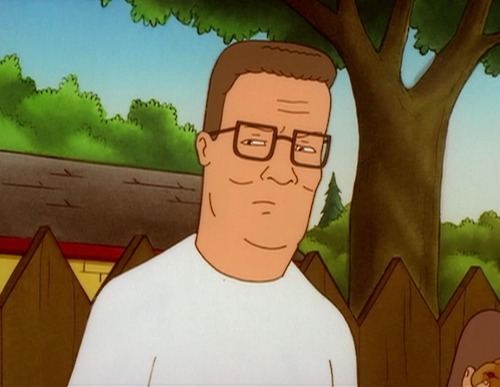 Hank Hill Displeased Blank Template Imgflip