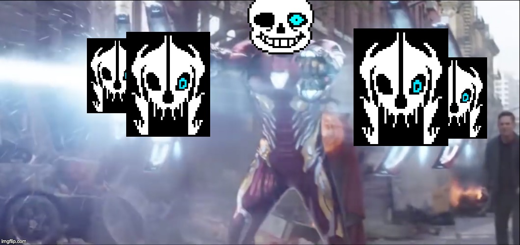 Iron Man's gonna make you have a bad time. | image tagged in iron man,sans,undertale,infinity war,avengers infinity war,memes | made w/ Imgflip meme maker