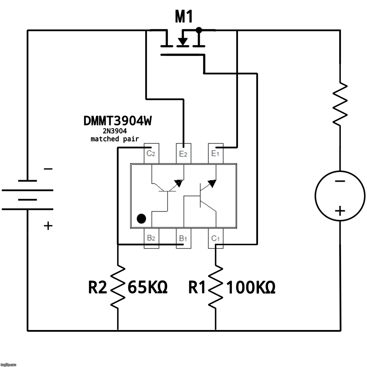 Understanding an 'ideal' diode made from a p-channel MOSFET and