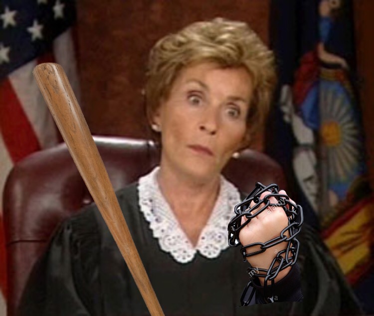 High Quality Judge Judy Gangsta Blank Meme Template