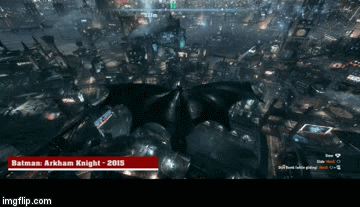 Evolution of video games - Batman Arkham Knight - 2015 - Imgflip