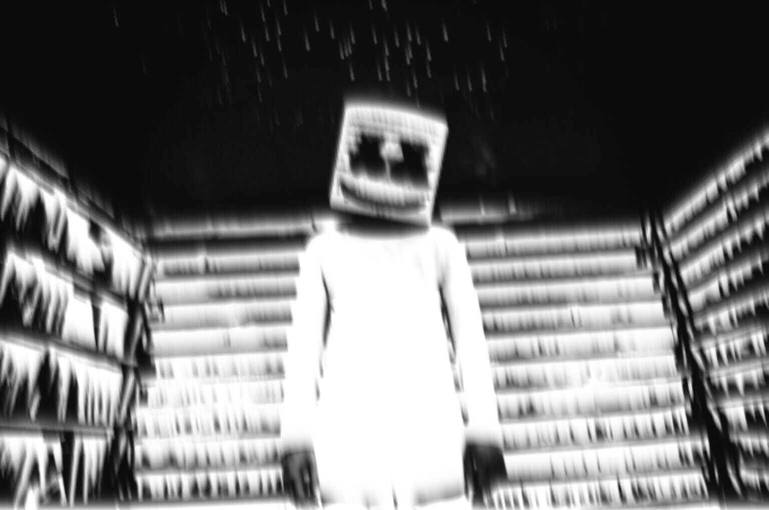 Disturbing Marshmello Photograph Blank Meme Template