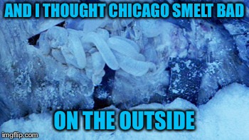 AND I THOUGHT CHICAGO SMELT BAD ON THE OUTSIDE | made w/ Imgflip meme maker